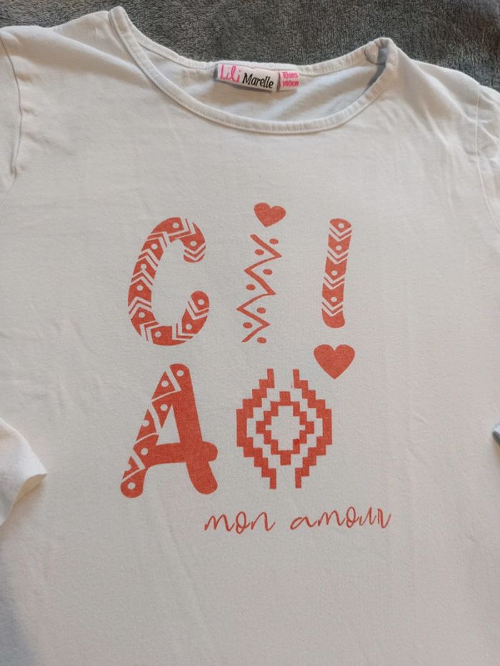Tee-shirt manches longues 10 ans - photo numéro 2