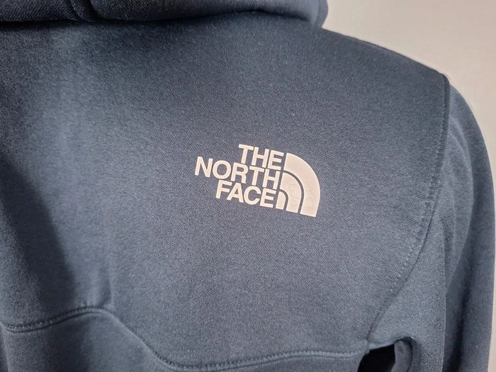 Sweat The North Face S homme capuche polaire zippé bleu foncé (543) - photo numéro 9