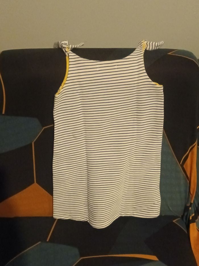 Robe d'été enfant à rayures - photo numéro 2