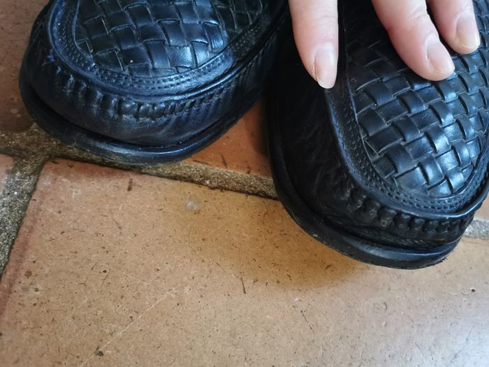 Chaussures mocassins tressés noirs pour homme Ted Lapidus - photo numéro 8