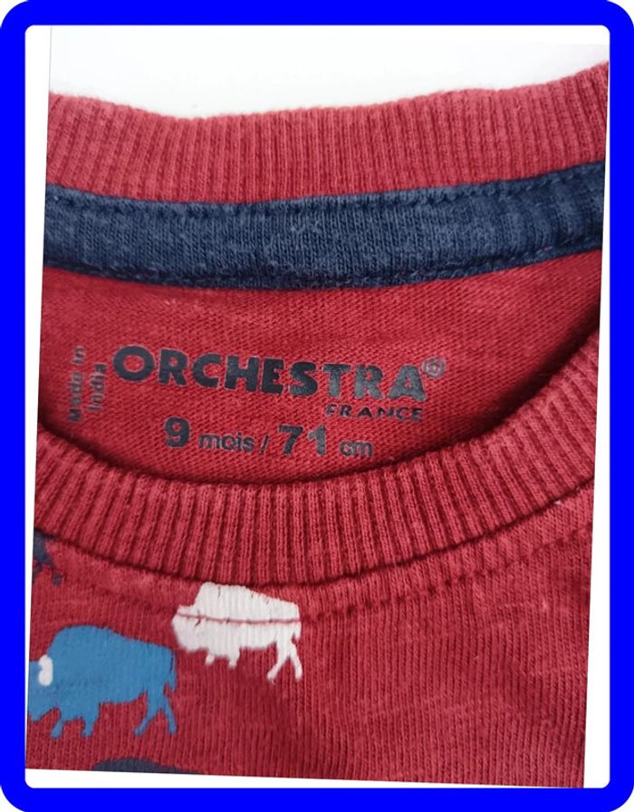 Tee shirt 9 mois Orchestra - photo numéro 3