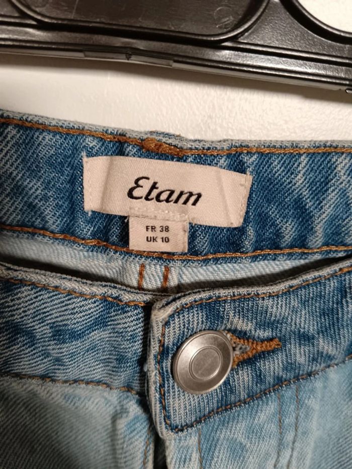 C12 jeans bleu Etam 38 - photo numéro 3