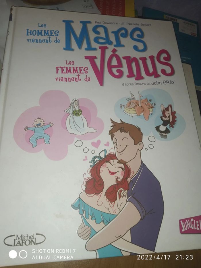 Les hommes viennent de mars, les femmes viennent de venus