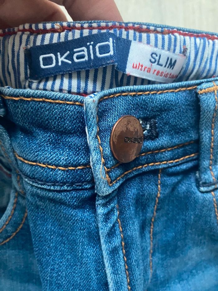 Jeans garçon Okaïdi 8 ans - photo numéro 2