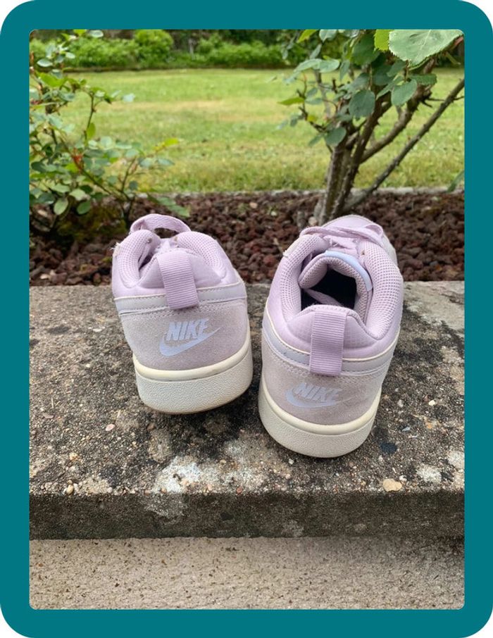 Basket / Sneakers Nike court borough low (GS) - photo numéro 5