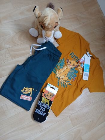 Pyjashort Disney Le roi Lion Simba