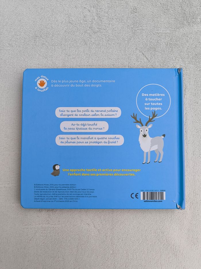 Livre Les animaux du froid Milan - photo numéro 3
