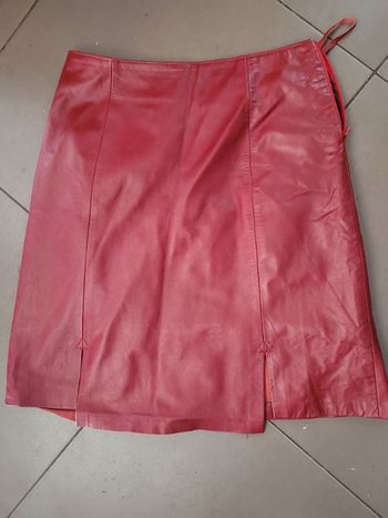 Jupe en cuir d agneau taille 38 Dreamers