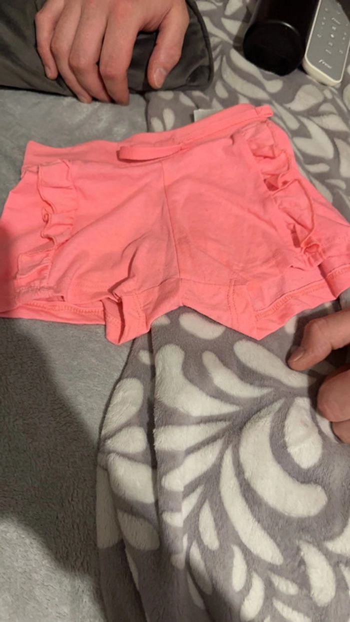 Short fille 18 mois