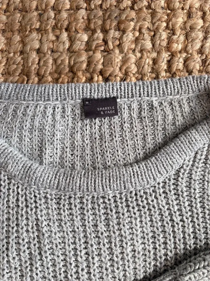 Pull grosse maille M - photo numéro 2