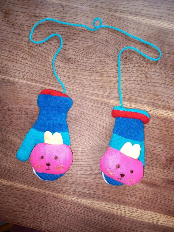 Moufle fille 2/3 ans