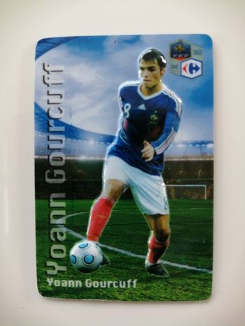 Magnet 3D Equipe de France 2010 Yoann Gourcuff