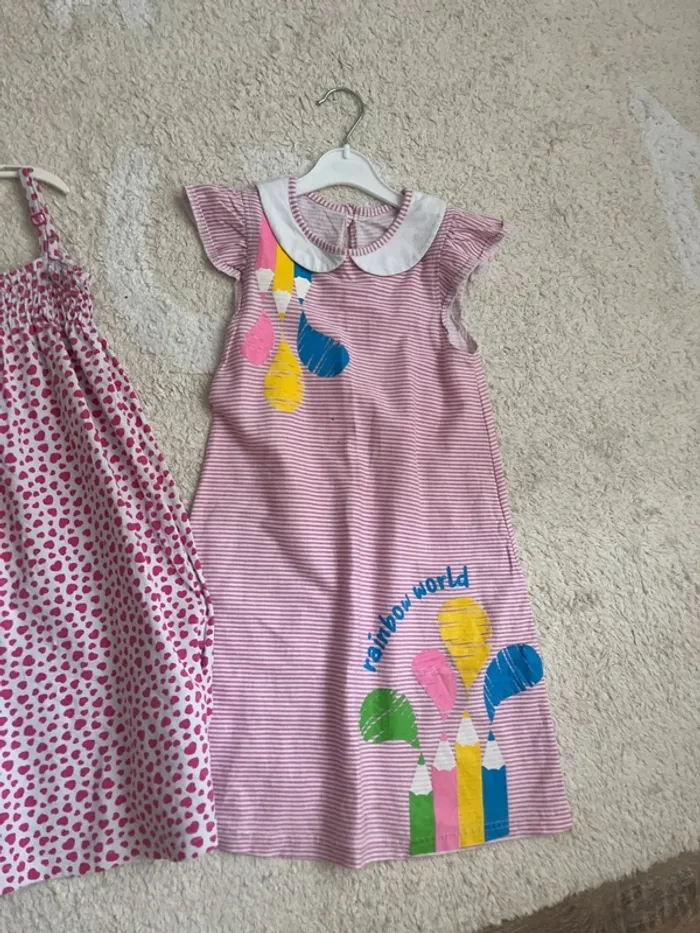 Lot de 2 robes été 4/5ans 110cm - photo numéro 3
