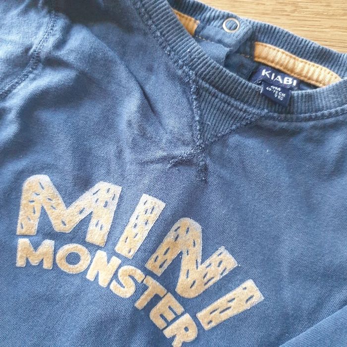 💚 Tee-shirt ML 9 mois Kiabi #emyfleury_9moisgarçon - photo numéro 2