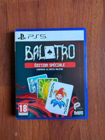 Balatro Édition Spéciale Jeu Sony Playstation 5 Ps5 NEUF