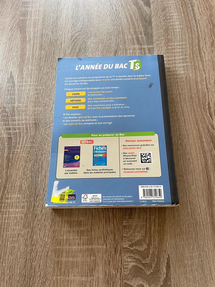 Livre l’année du bac 🥰 terminale S - photo numéro 2