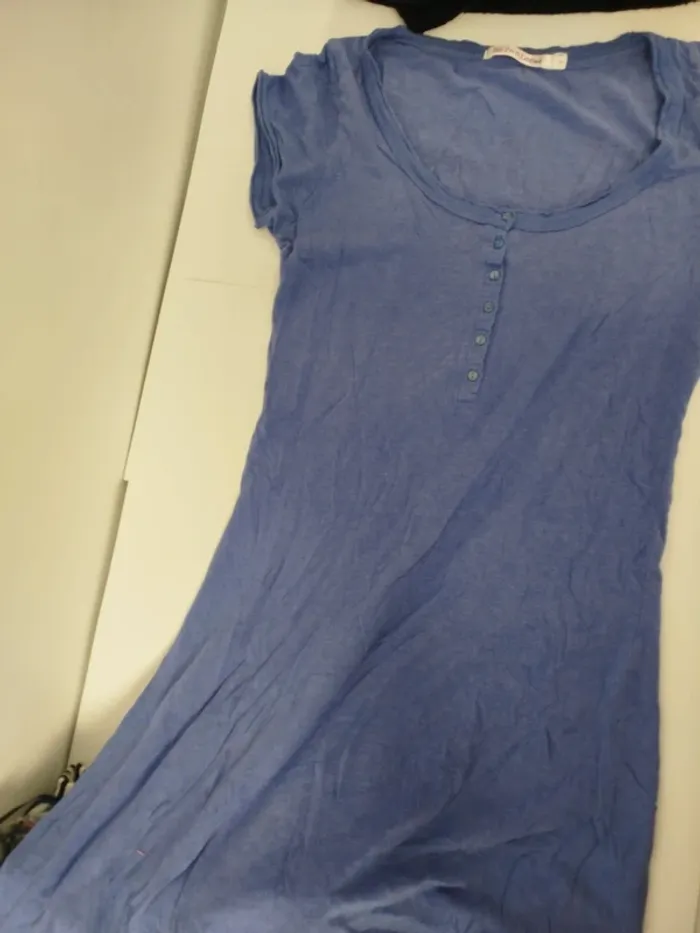 Lot de 10 t-shirts et top femme taille S à M – imprimés, basiques, manches courtes LOT012 - photo numéro 15