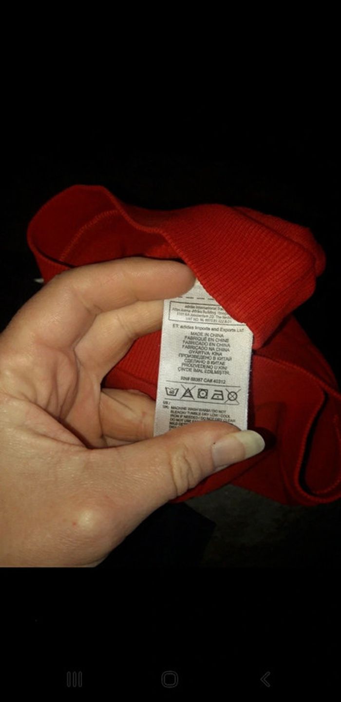 Sweatshirt adidas 9/12 mois - photo numéro 3