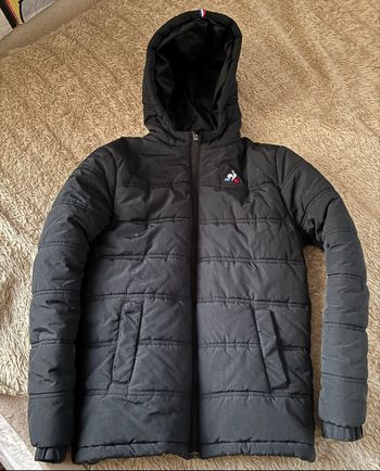 Blouson le coq sportif noir garçon 12 ans