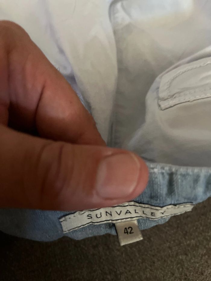 Short Chino / 42/Bleu ciel / Excellent état p - photo numéro 7