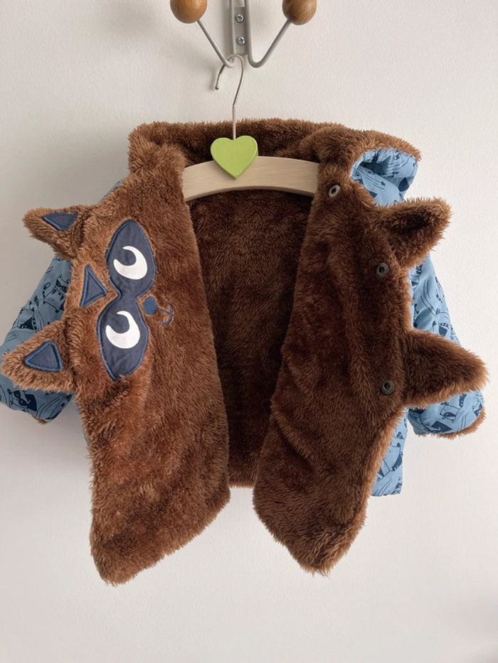 Veste réversible bébé taille 9 mois - photo numéro 8