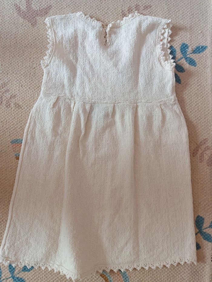Robe courte crème 5 ans peru péruvienne peruana coton 100% perú péruvienne peruana - photo numéro 4