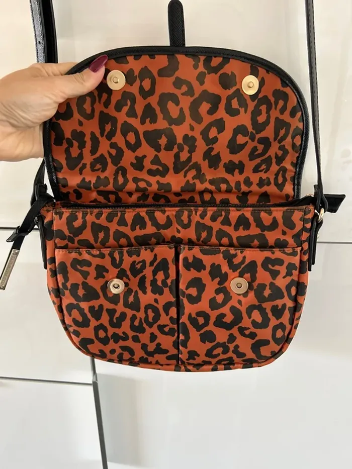 Sac bandoulière léopard - photo numéro 2