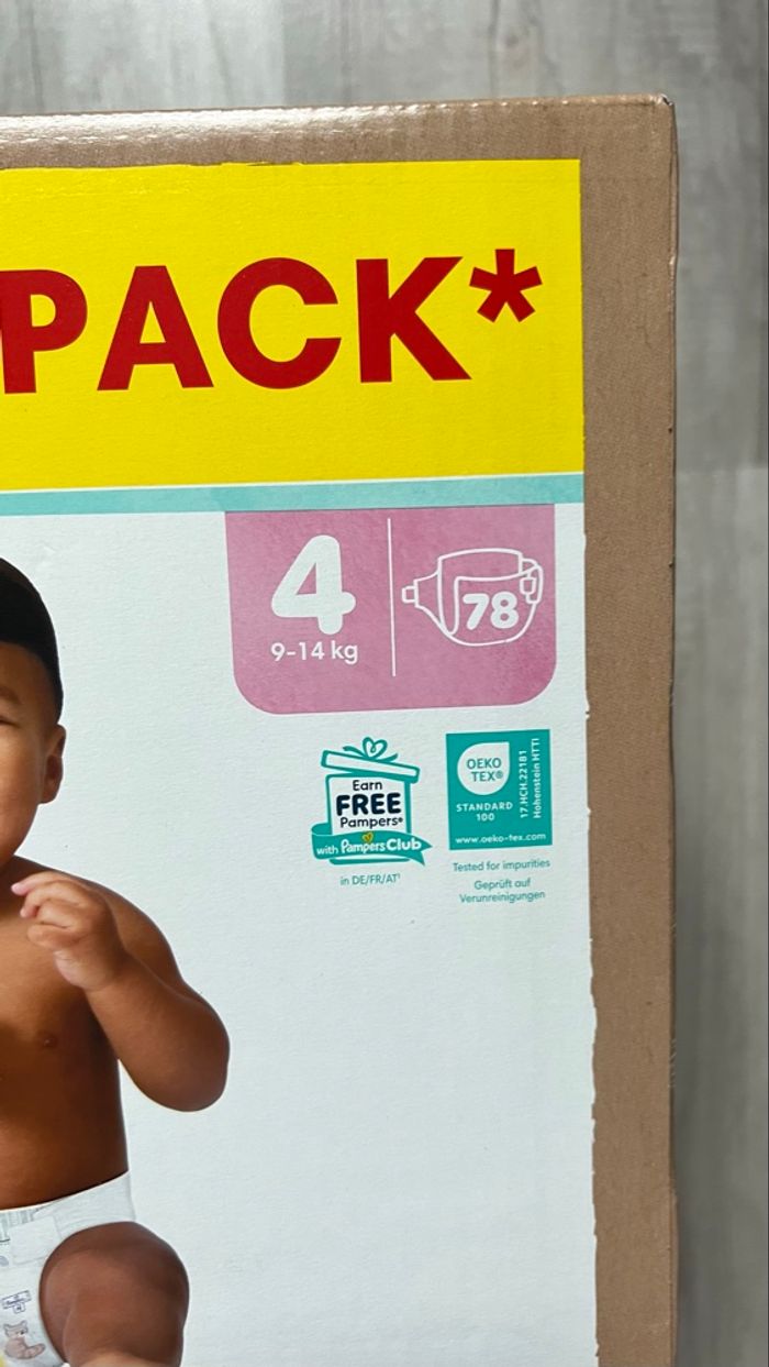 Pampers harmonie taille 4 - photo numéro 2