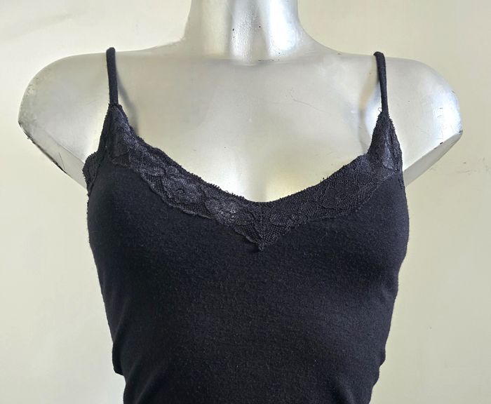 📌 Caraco Vintage Kookaï Détails Dentelle et Strass - photo numéro 2