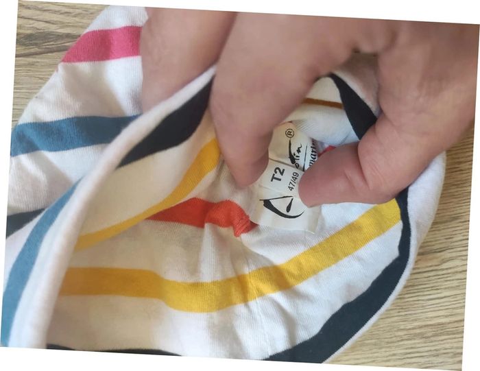 Casquette + bonnet bob été 47-49 cm - photo numéro 5