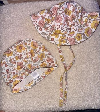 👒 Lot bonnet & chapeau bébé