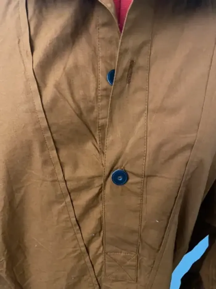 Robe chemise coton organique camel Comitted by Mango - photo numéro 3