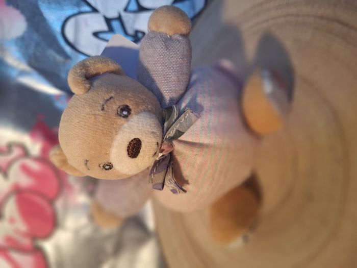 Doudou ourson bébé peluche attache poussette marque Kaloo neuf jamais utilisé - photo numéro 7