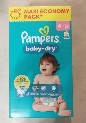 Couches Pampers baby-dry