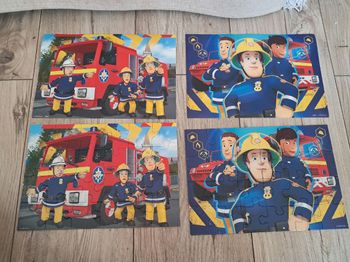 2 puzzles sam le pompier