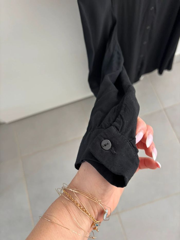 Chemise longue noir taille xs Zara - photo numéro 3