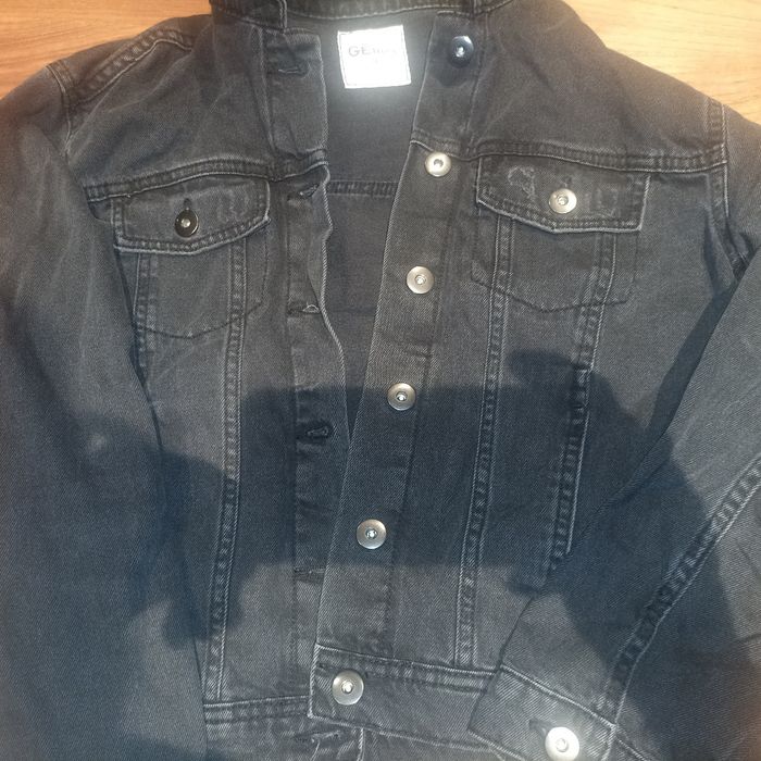 Veste  jean noire fille 14 ans - photo numéro 3