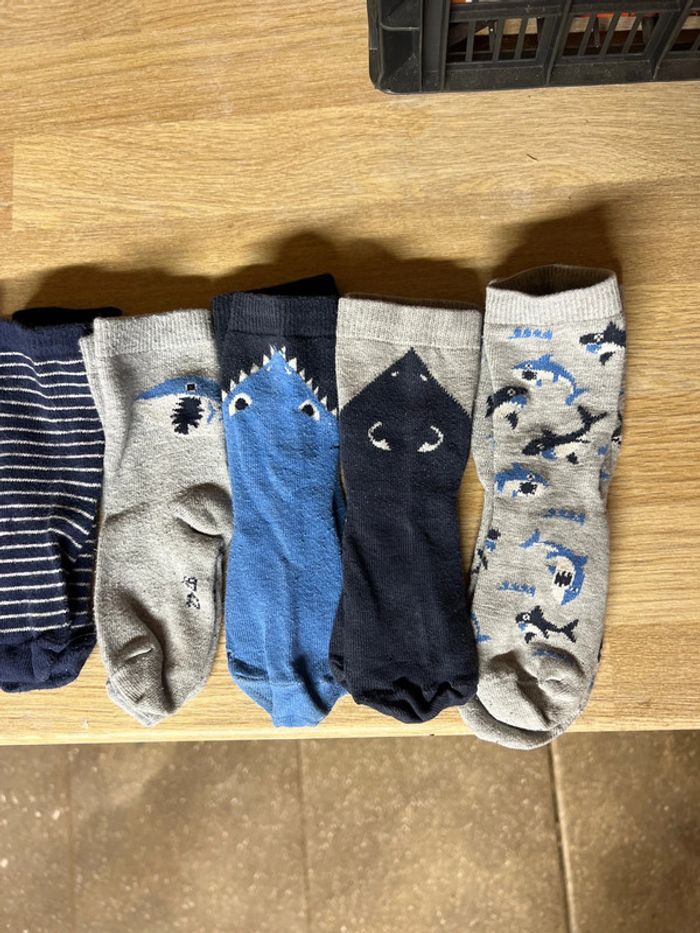 Lot 7 paires chaussettes 23-26 - photo numéro 2