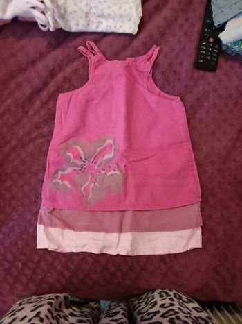 Robe bretelles 12 mois