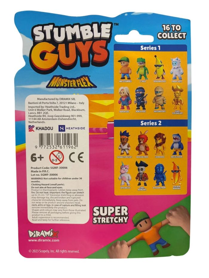 Figurine Stumble Guys Monster Flex Leonidas Diramix neuf - photo numéro 2