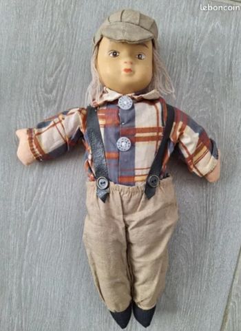 Poupée vintage boy doll 