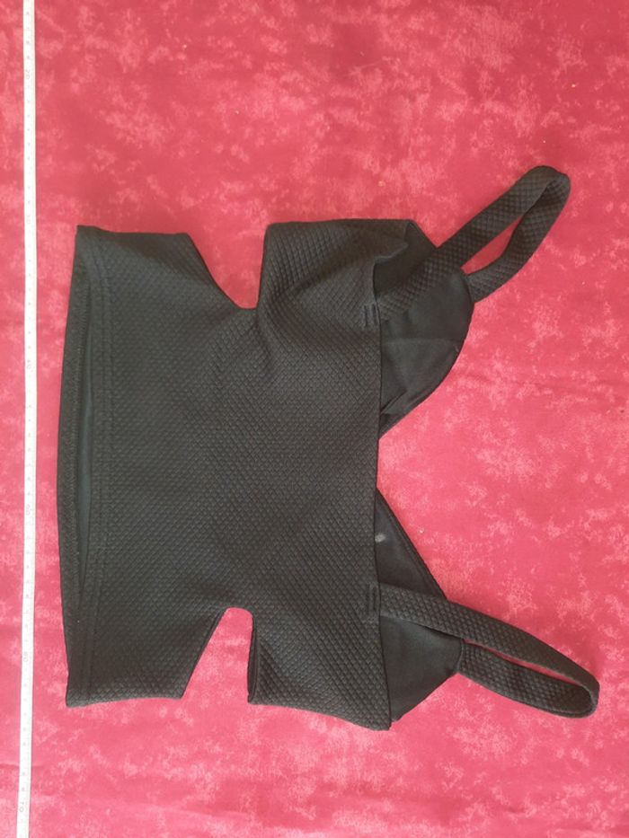 Mini haut noir - photo numéro 2