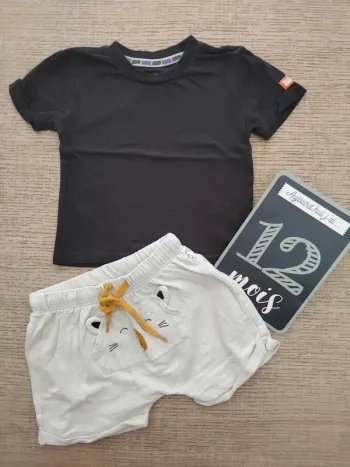 Ensemble 9/12 mois / 74-80 cm