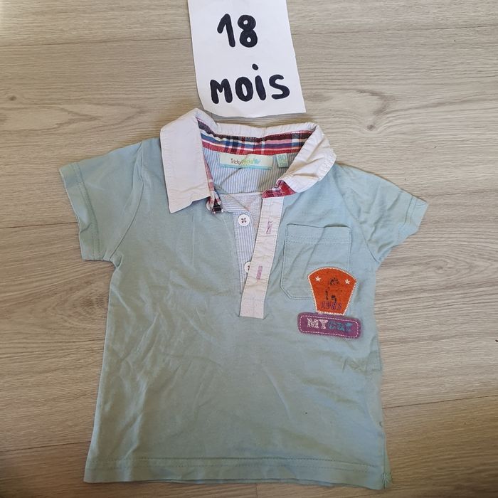 Maillot t-shirt polo 18mois garçon
