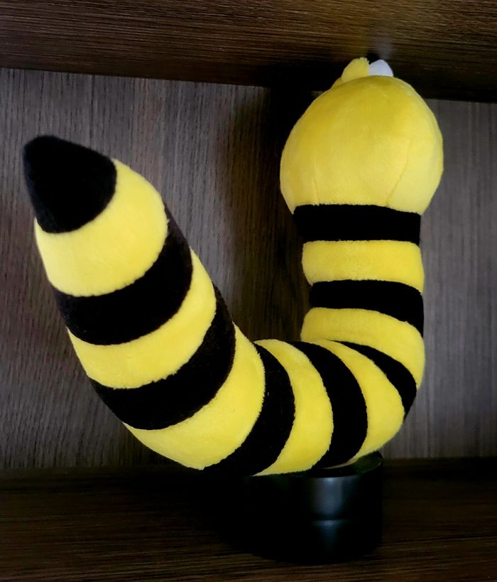 Peluche serpent Tricot Rayé - photo numéro 4