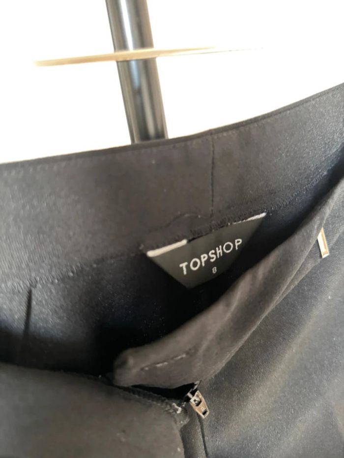 Pantalon jambes évasé noir 8 Top shop - photo numéro 4