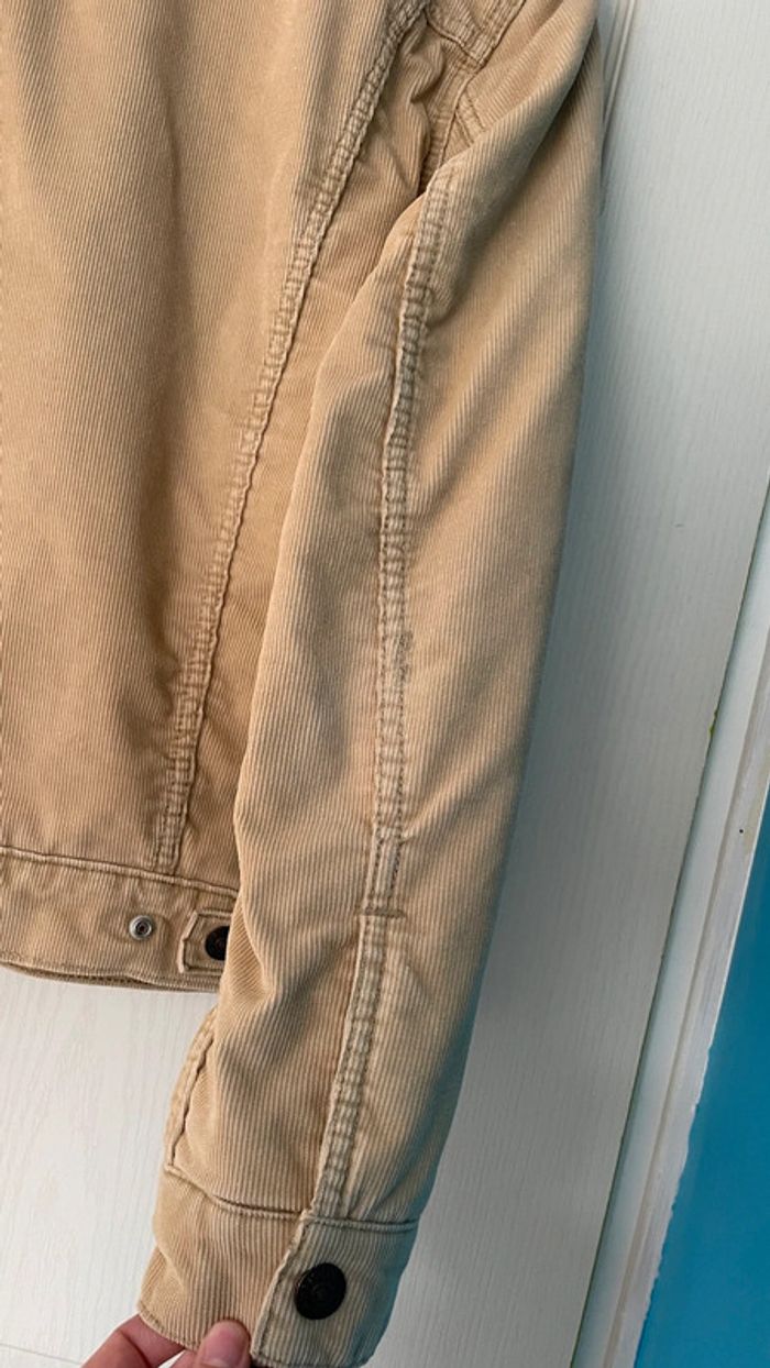 Veste Levi’s velours côtelé beige - photo numéro 4
