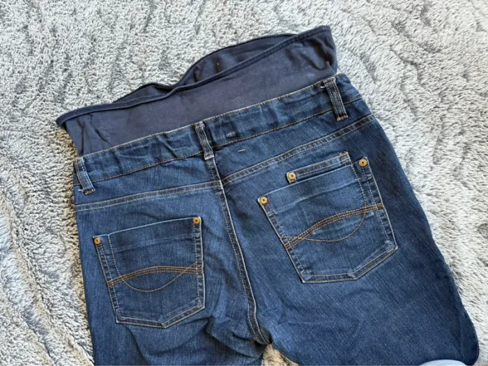 Jeans de grossesse coupe droite - taille 38 - photo numéro 5