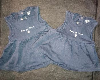 Robes Kiabi jumelles