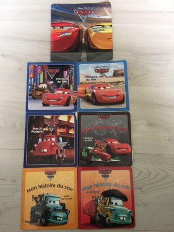 7 livres histoire du soir cars